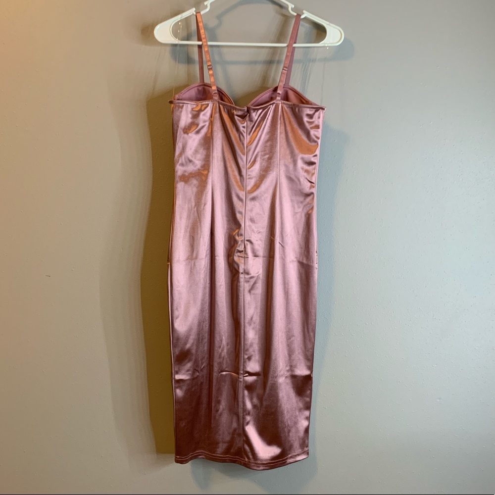 Fashion nova mauve midi dress - Picture 4 of 5